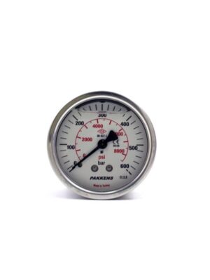 PAKKENS Arka Bağlantılı Gliserinli Manometre Ø63 mm 600 Bar