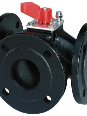 Siemens VBF21.125 3 Yollu Rotary Vana