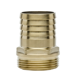 Sarı Pirinç Hortum Rekoru - 3'' Dış Dişli x 75 mm Hortum Uçlu