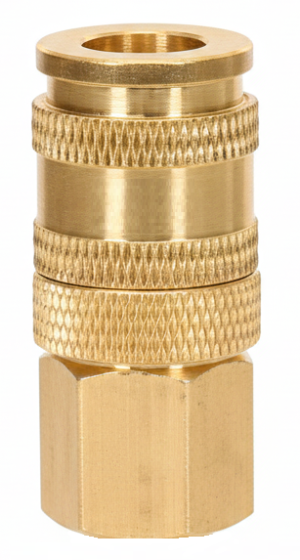 021 Mini Seri Quick Kaplin Dişi Gövde - 1/4'' İç Dişli