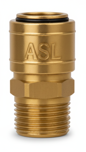 26 Serisi Quick Kaplin Erkek Gövde - 1/4'' Dış Dişli