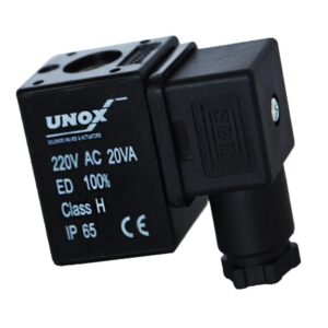 UNOX Solenoid Valf Bobini + Soket 220V AC