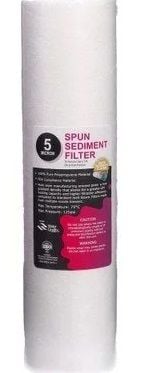 10 Spun Sediment Kartuş Filtre 5 Mikron