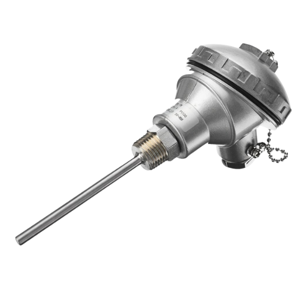 TEKON TR82-F13B21H080150 1 X PT100 Kafalı Rezistans Termometre L:150mm 1/2''