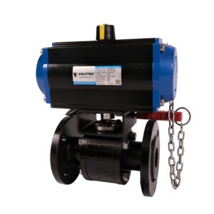VALFTEK Aktüatörlü Flanşlı Kazan Blöf Vana DN40 PN40