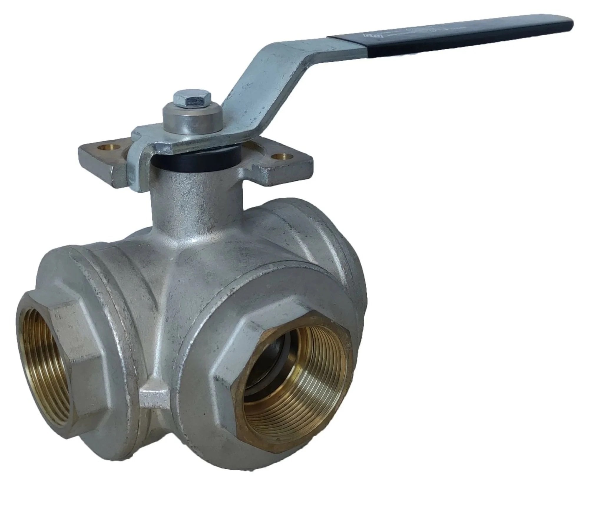 RB COMBI-SFER 3500 T Pirinç 3 Yollu Küresel Vana