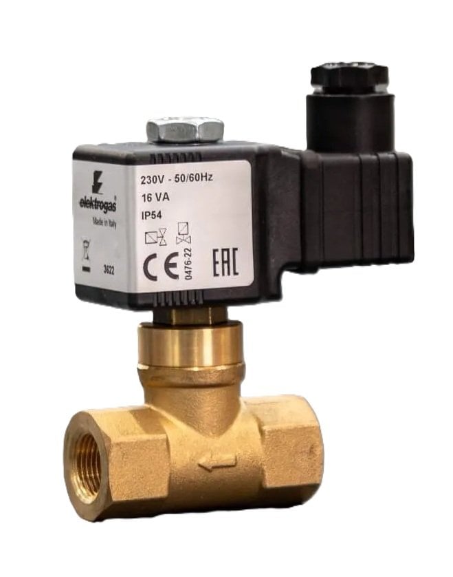 ELEKTROGAS VMR12-OTN Pirinç Solenoid Valf 200 mbar