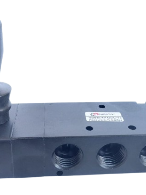 MAXTOR 4H430C15 Pnömatik Valf, Kol Kumandalı Kapalı Merkez 1/2 5/3