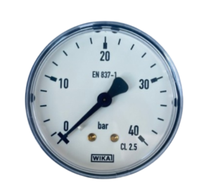 WIKA 111.12.063 Arka Bağlantılı Manometre Ø63mm 40 Bar