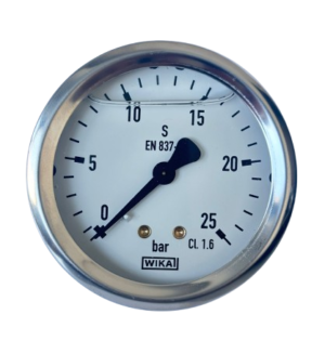 WIKA 113.53.100 Arka Bağlantılı Gliserinli Manometre Ø100mm