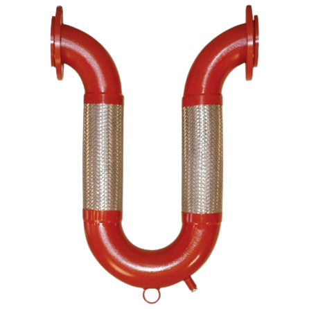 AYVAZ Omega U-FLEX Yivli Dilatasyon Kompansatör L:100mm
